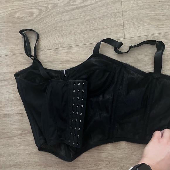 Black corset top - Picture 4 of 5